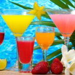 Cocktails im Sommer