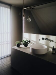 Badspiegel mit LED Beleuchtung